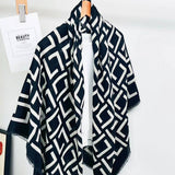 LETTER PRINT SCARF CHIC WINTER WRAP GIFT SHAWL_CWASC0912