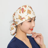 Long Hair Style Baotou Hat Frosted Work Hat_Cwah3385