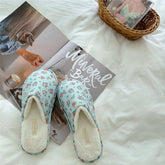 Warm House Shoes Thick-Soled Plush Slippers_Cwmm2991