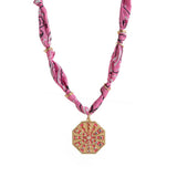Trendy Colorful Scarf Pendant Necklace For Women_Cwaje05668