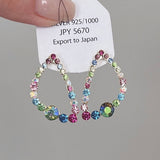 SWEET AND ELEGANT COLORED EARRINGS_CWAJE1413