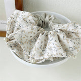 Retro Paisley Large Hair Scrunchie Korean Style_Cwaha07589