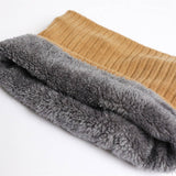 SOLID COLOR PLUS VELVET ELASTIC WARM NECK GAITER_CWASC1023