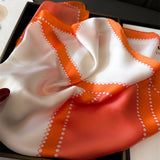 70CM GEOMETRIC PRINT SCARF CHIC NECK HEAD WRAP_CWASC1427