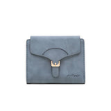 LADIES SHORT SIMPLE FOLDING COIN PURSE_CWAB2332