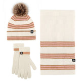 Winter Warm Outdoor Knitted Scarf Three-Piece Set_Cwmm2800