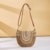 2024 NEW PASTORAL CLAMSHELL WOVEN BAG_CWAB1986