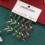 CHRISTMAS ALL MATCH PERSONALIZED EARRINGS SET_CWMM2612