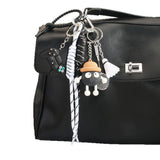 CUTE MINI COAL BALL PVC KEYCHAIN CHARM_CWMM7735