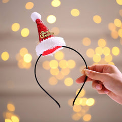 CHRISTMAS HAT SMALL HAT GIRL CUTE HEADBAND_CWAHA2741