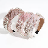 HIGH HEAD PRESSURE MESH KNOTTED HEADBAND_CWAHA2313