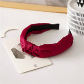 RETRO SATIN KNOTTED HEADBAND_CWAHA0833