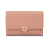Four Leaf Clover Hidden Buckle Retro Wallet_Cwab1653