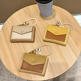 Unique Design Cute Two-Tone Pearl Wallet_Cwab06246