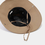 ADJUSTABLE WATERPROOF OUTDOOR FISHING HAT_CWAH3843