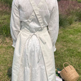 Waterproof And Oil-Proof Solid Color Cotton Apron_Cwmm5841