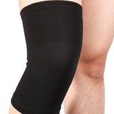 FOUR WAY STRETCH BLACK KNEE SLEEVE FOR SPORTS_CWMM7894