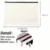 STYLISH PATTERNED WATERPROOF LINEN COSMETIC BAG_CWAB2257