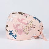 COTTON NURSE CAP PRINTED SURGICAL CAP WORK CAPA_CWAH3371
