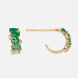 COLORFAST GRADIENT BIRTHSTONE STUD EARRINGS_CWAJE5105