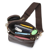 CROCODILE PATTERN ZERO WALLET SHOULDER BAG_CWAB1392