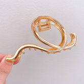 SIMPLE IRREGULAR METAL HAIRPIN_CWAHA2340