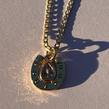 ARTISTIC RETRO COWBOY BOOT PENDANT NECKLACE_CWMM5714