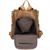 LEATHER BACKPACK WOMEN BOW DECORATION CROSSBODY BAG_CWAB0721