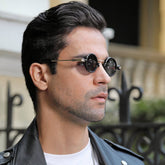 RETRO STEAMPUNK STYLE SMALL FRAME SUNGLASSES_CWASG0652