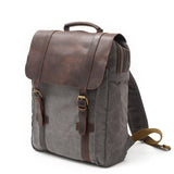 MEN S RETRO CANVAS TRAVEL LAPTOP BACKPACK_CWAB5533