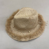 FASHION SIMPLE RAFFIA STRAW HAT FOR WOMEN_CWAH3586