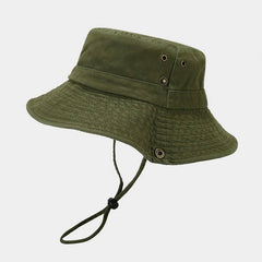 COTTON WESTERN PATCHWORK SUN HAT FOR OUTDOORS_CWAH3784