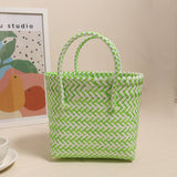 Versatile Portable Plastic Woven Bag_Cwab1874