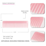 Vintage Acetate Hair Comb Dense Tooth Comb