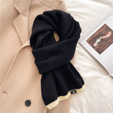 SOLID COLOR COMMUTER ALL MATCH WARM SCARF_CWASC0976