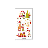 CHRISTMAS CANDLE TRANSFER TATTOOS FOR KIDS PARTY_CWMM8260
