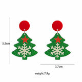 CARTOON STYLE FUNNY CHRISTMAS EARRINGS_CWAJE1829