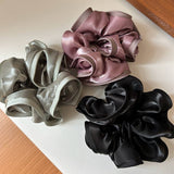 LACE TEMPERAMENT COLORA HAIR SCRUNCHIES_CWAHA2805