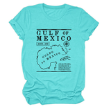 GULF OF MEXICO ESTD TEE SOFT COMFORT T SHIRT_CWTTSL0489
