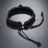 SIMPLE RETRO BRAIDED LEATHER BRACELET_CWMM4466