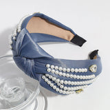 SIMPLE SOLID COLOR KNOTTED HEADBAND_CWAHA2306