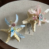 Shell Starfish Grabber Beach Hair Accessory