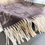Autumn Winter Paisley Colorblock Tassel Scarf_Cwasc03274