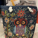 Vintage Animal Embroidered Canvas Tote Bag_Cwab1679