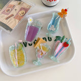 Strawberry Cocktail Acetate Claw Clip Fresh & Fun_Cwaha5837