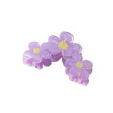 FLOWER GRAFFITI HAIR CLAW CUTE VERSATILE UPDO CLIP_CWMM5002