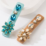 FRENCH RHINESTONE HAIRPIN LUXURY SIDE BANGS CLIP_CWAHA1774