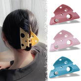 CHEESE HAIR CLAW CUTE LARGE CLIP FOR GIRLS_CWAHA0392