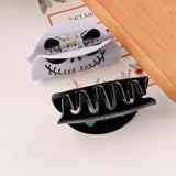 Cwaha1617_Halloween Pumpkin Skull Hair Claw