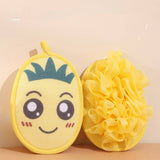 BATH POUF 2 IN 1 SOFT AND NON FRAGILE BATH BALL_CWMM3329